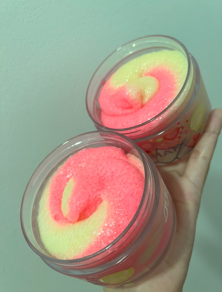 Rose Milkshake Foaming Sugar Scrub