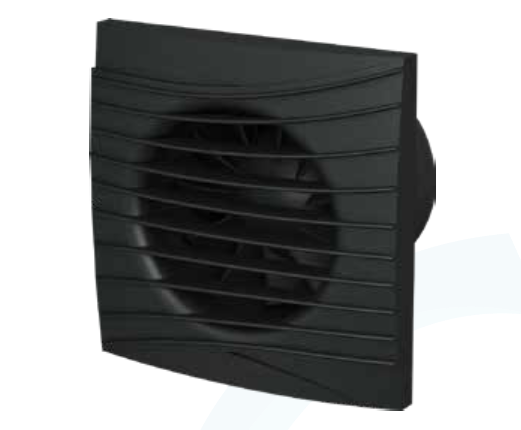 EXTRACTOR DE AIRE 4" NEGRO 12W GENERAL LED