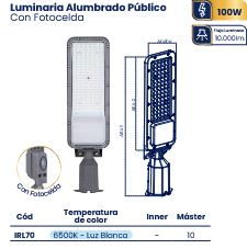 LUMINARIA LED MONZA MERCURY