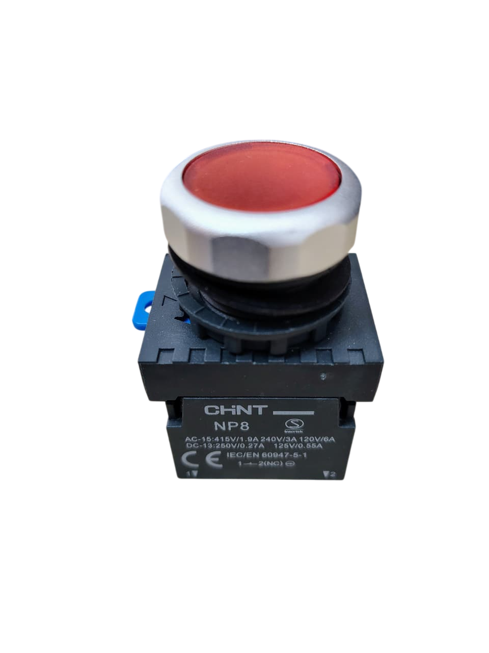 PULSADOR ROJO 1NC 110-20VAC CHINT 667247