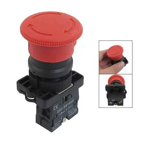 PULSADOR HONGO NC 40MM CHINT 574120