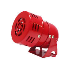 SIRENA CNC 120VAC ROJA