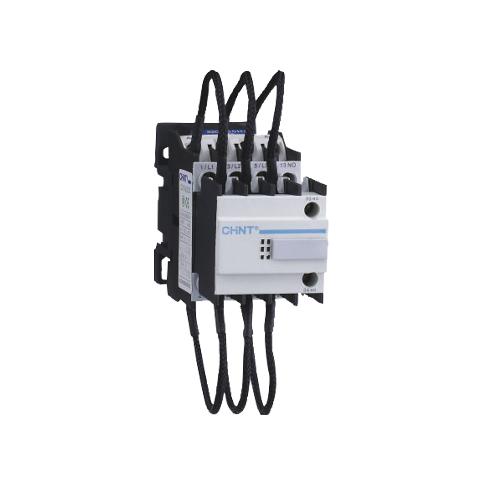 CONTACTOR PARA CAPACITOR 17-64A 220VAC 2NO+1NC CHINT 244123