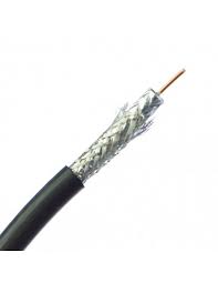 CABLE COAXIAL RG-6 BLACK ECONOMICO