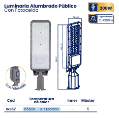 LUMINARIA LED MONZA MERCURY