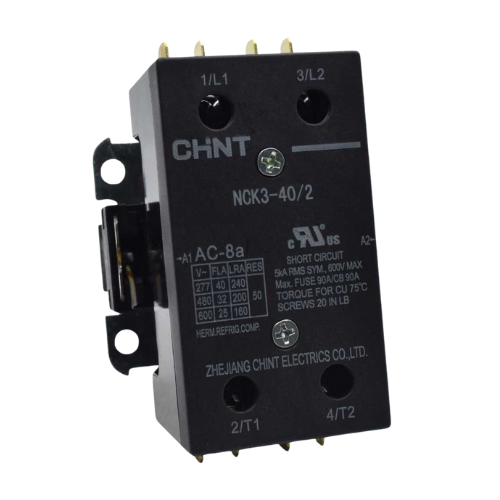 CONTACTOR A/C 40A 220VAC 2NO CHINT 245499