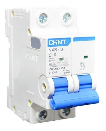 MINI BREAKER 2 POLOS 10A-63A CHINT 814091