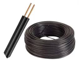 CABLE DE TELEFONO NEGRO EXTERIOR