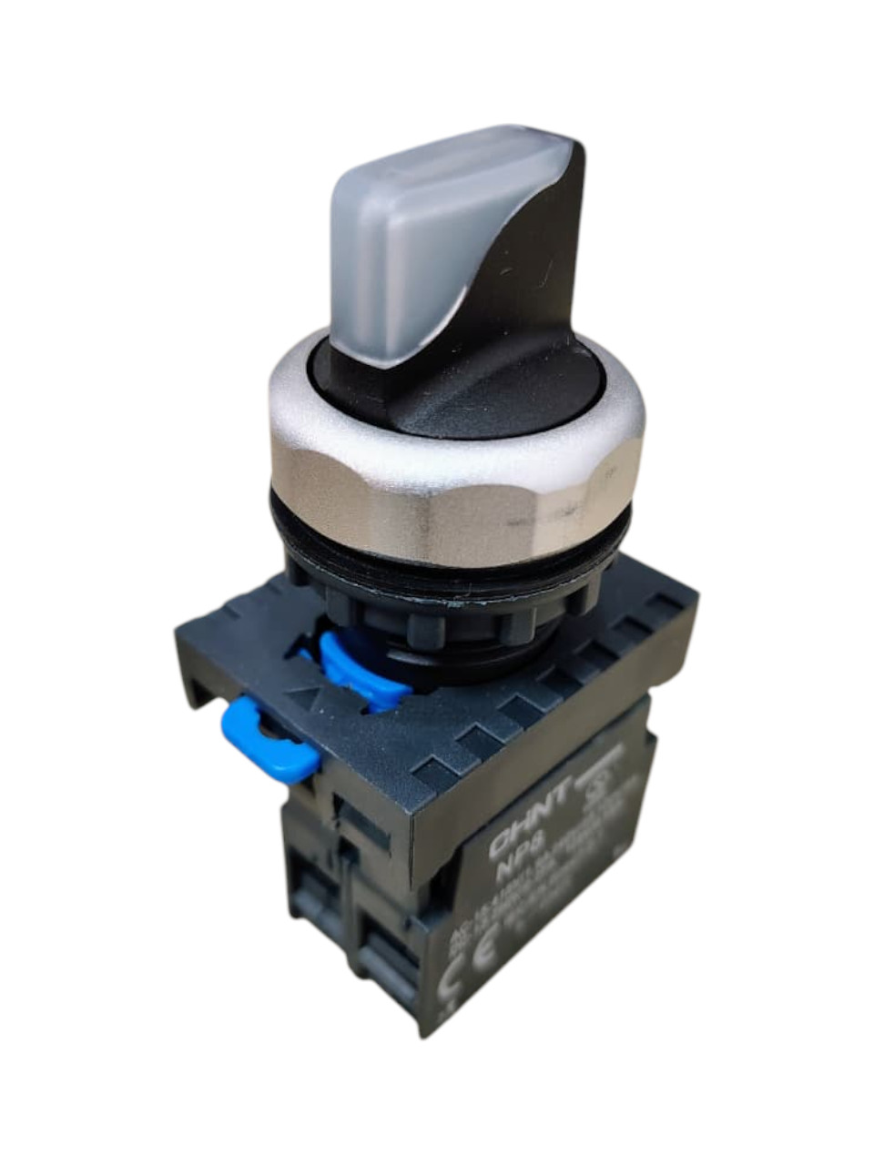 SELECTOR ILUMINADO 2 POSICIONES 1NA 110-220VAC BLANCO CHINT 667330