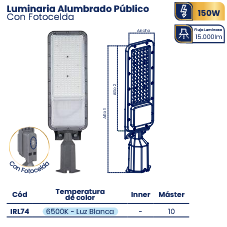 LUMINARIA LED MONZA MERCURY