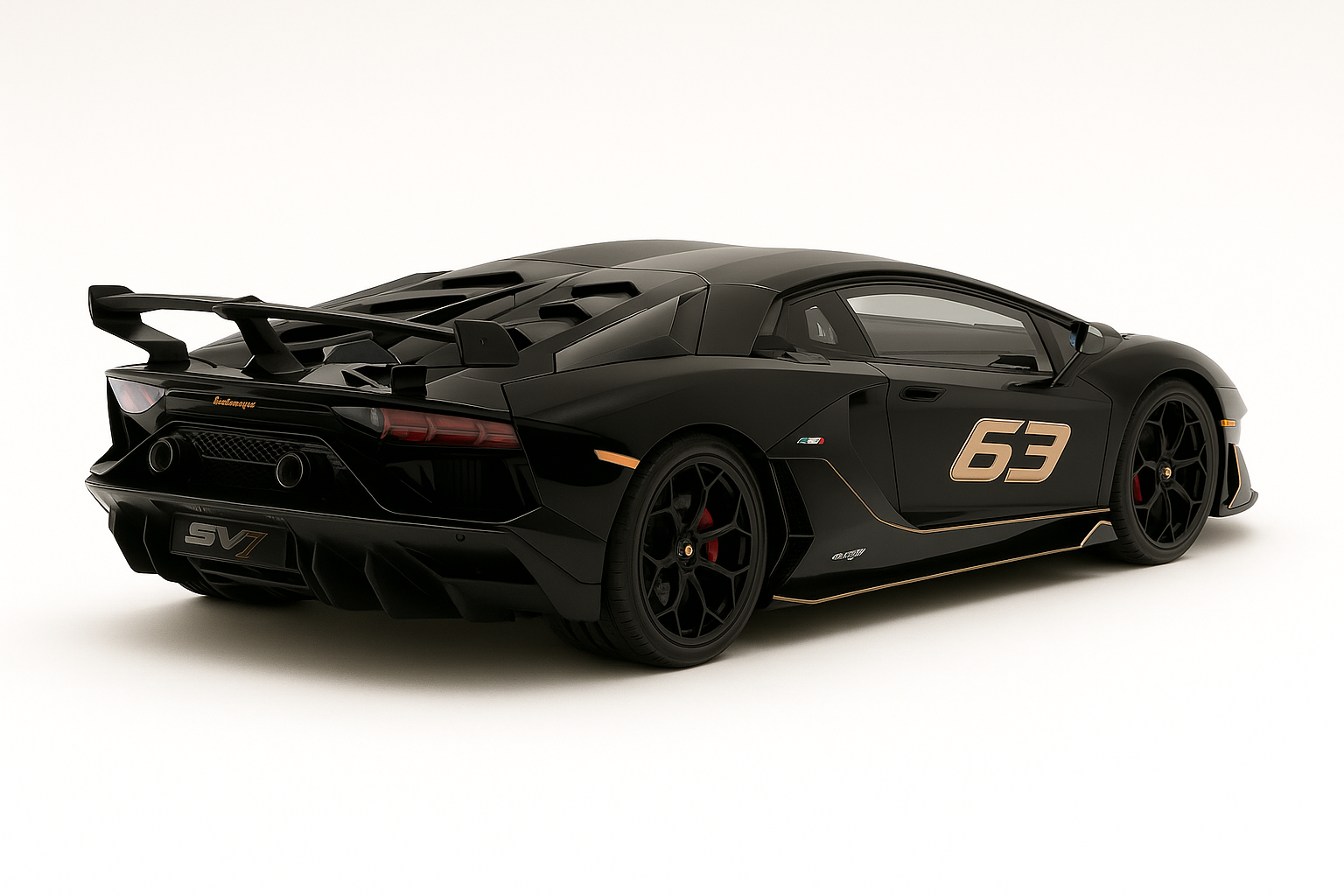 Lamborghini aventador svj 63 special edition 1:18