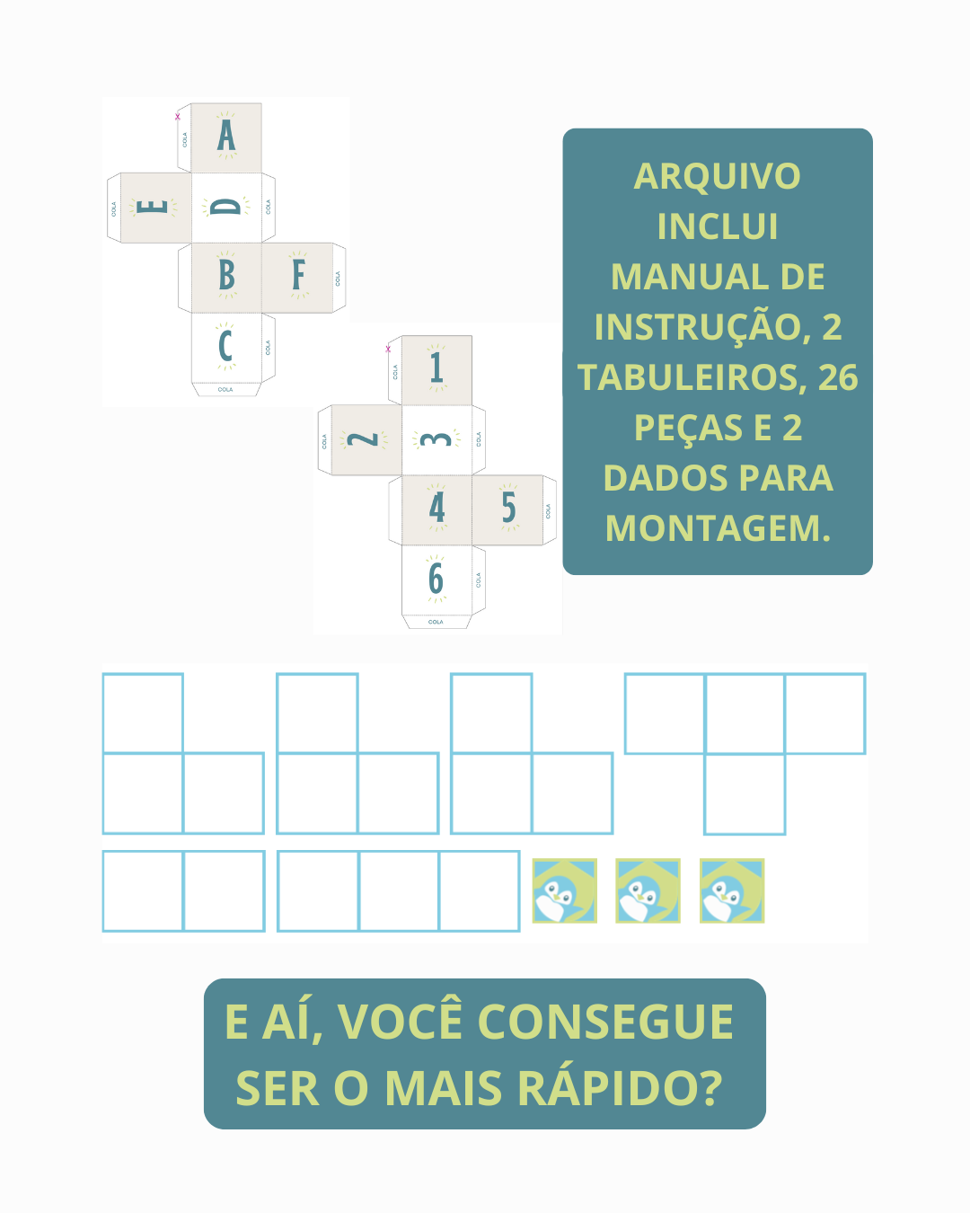 Encaixe, se puder! 