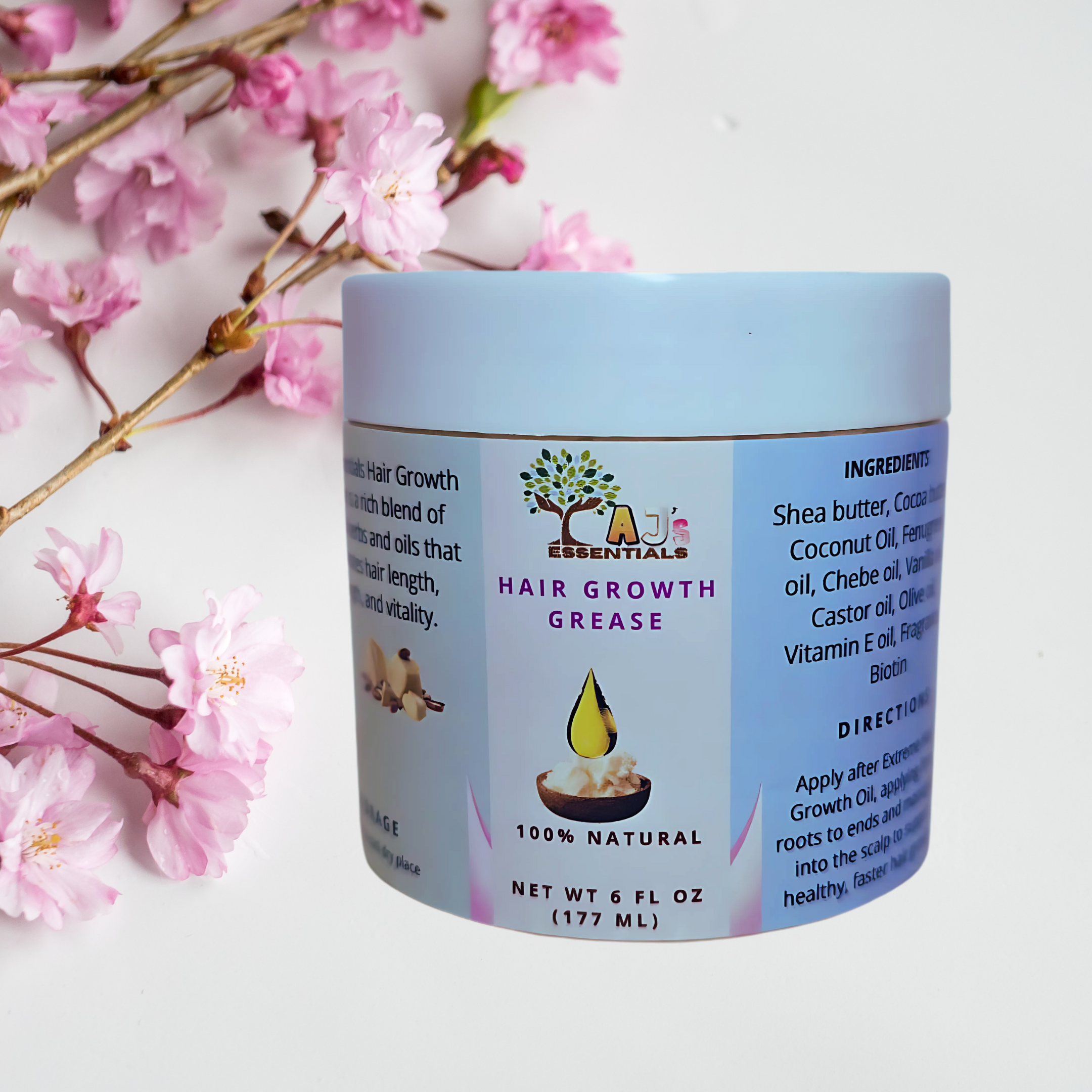 Herbal-Infused Hair Growth Butter | 6 OZ