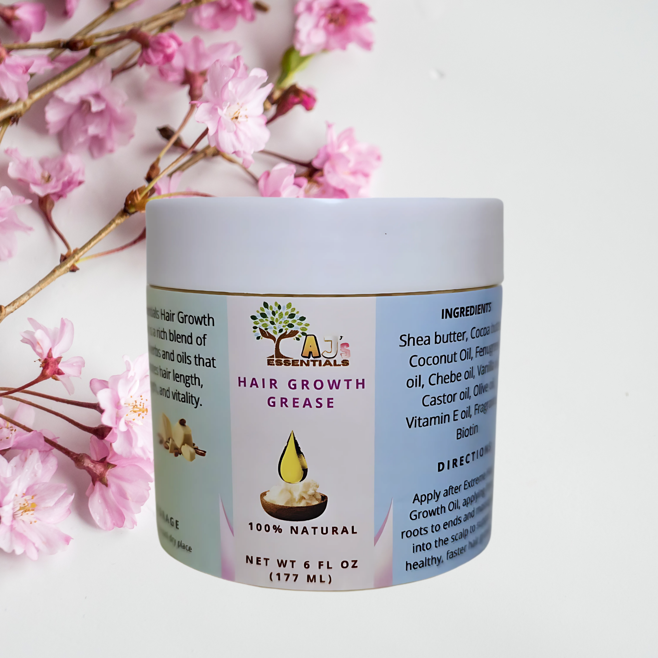 Herbal-Infused Hair Growth Butter | 6 OZ