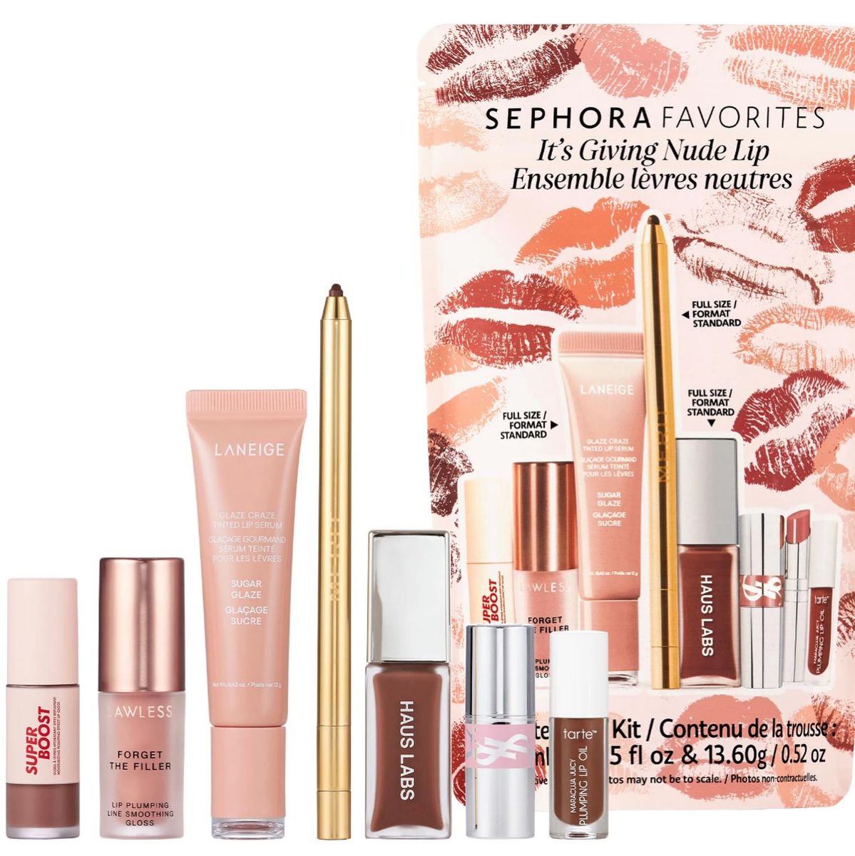 Sephora Favorites It's Giving Nude Lip Kit
