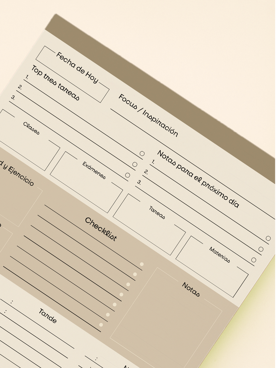 Planificador - "Focus"