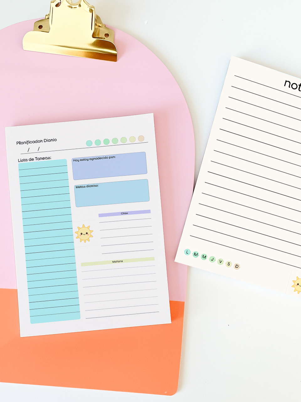 Planificador - "Sunshine"