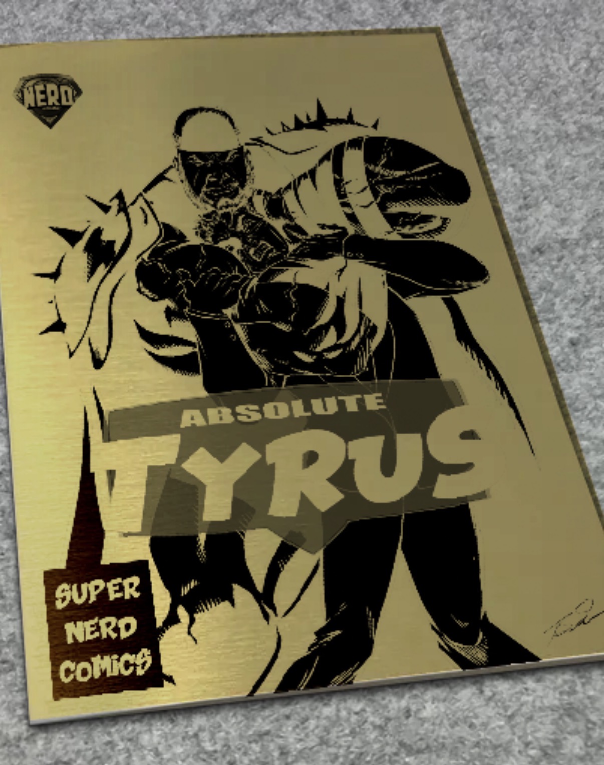 Absolute Tyrus Inverted Gold Metal Edition Comic