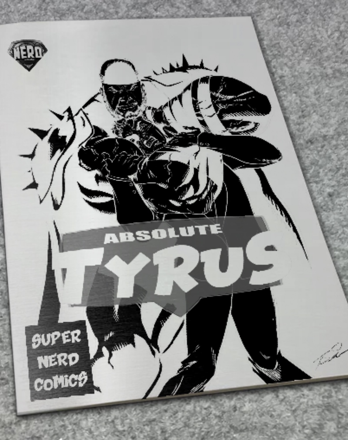 Absolute Tyrus Inverted Silver Metal Edition Comic