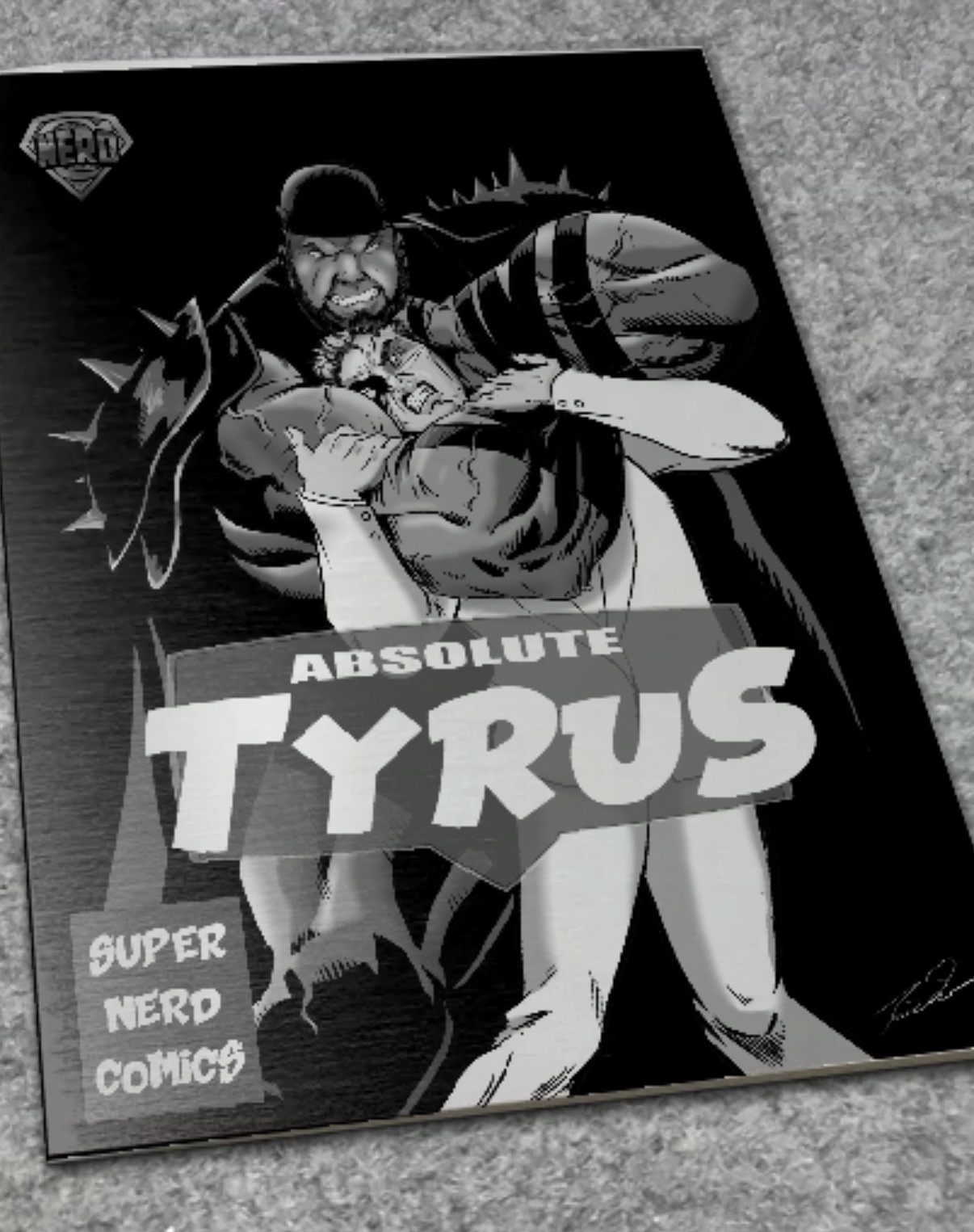 Absolute Tyrus GREY Silver Metal Edition Comic