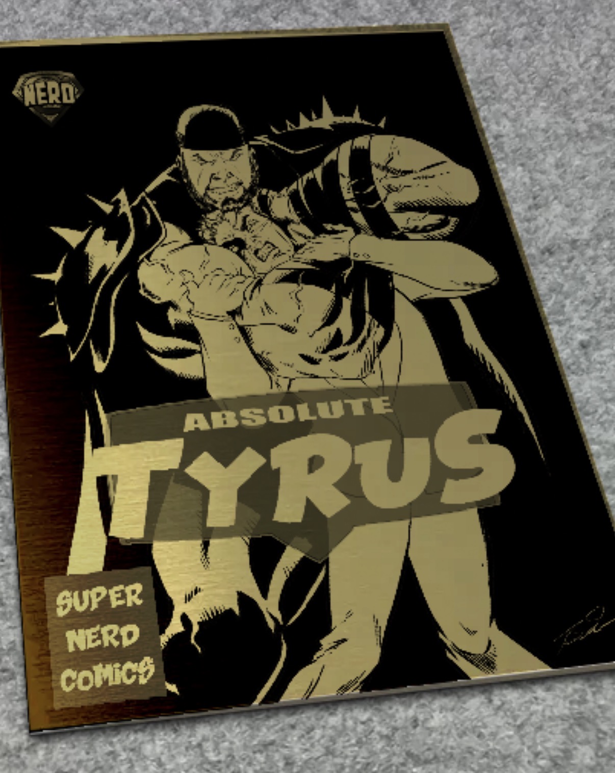 Absolute Tyrus Blackout Gold Metal Edition Comic