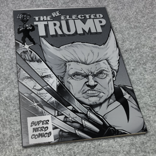 Silver Metal Homage of Hulk issue 340 Blackout Homage