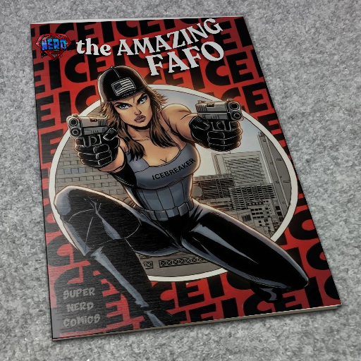 ASM issue 300 FAFO Silver Metal Original Homage Variant Cover