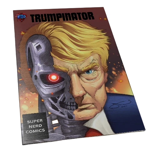 T800 Trade Silver Metal Comic