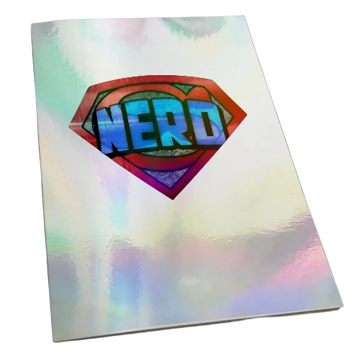 Original Super Nerd Holofoil Rainbow Comic LTD 40