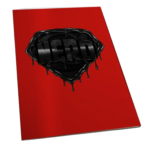 Black Blood Super Nerd Cardstock Comic LTD 50