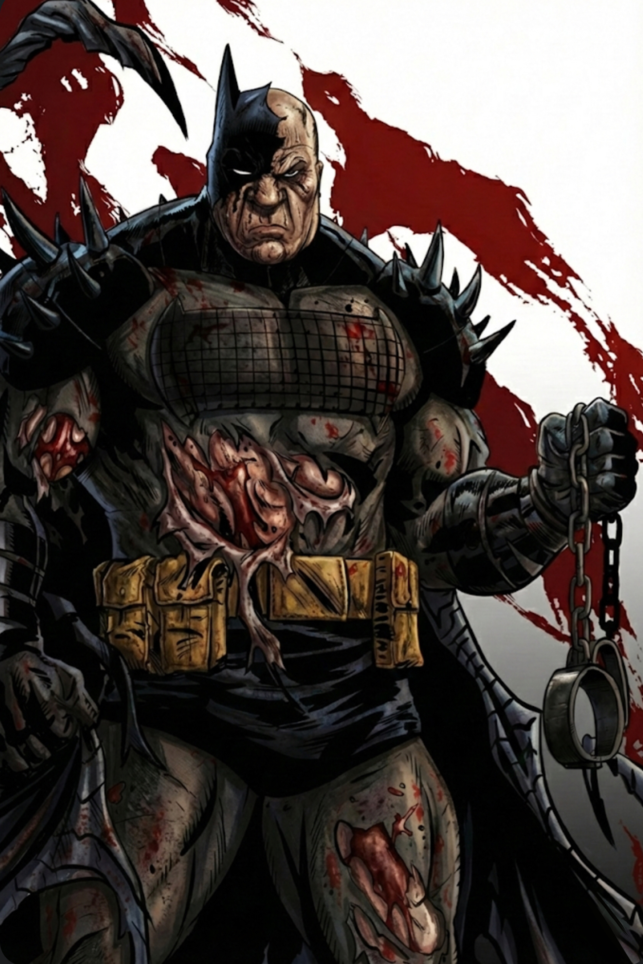 SILVER METAL ABSOLUTE BATMAN TOM HOMAN MASKED TYLER KIRKHAM HOMAGE COMIC!