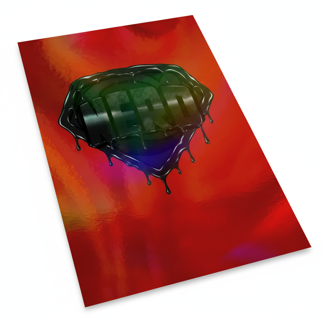 Black Blood Super Nerd Holofoil Rainbow Comic LTD 40