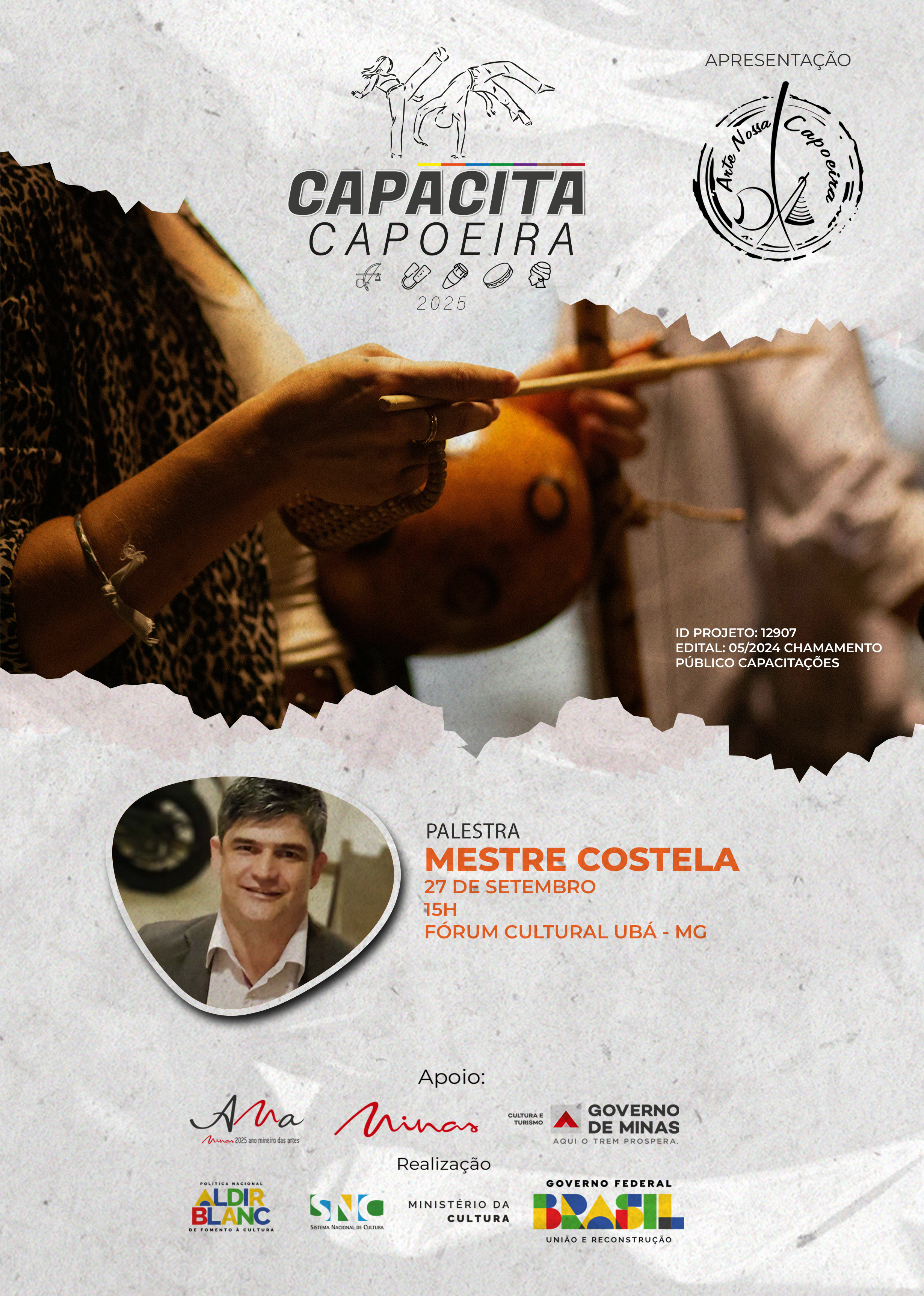 Palestra ICMS cultural - Mestre Costela