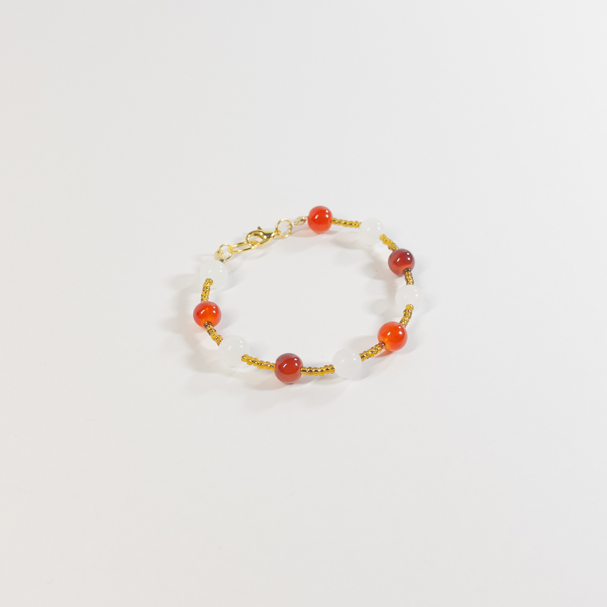 Red Beaded Bracelet