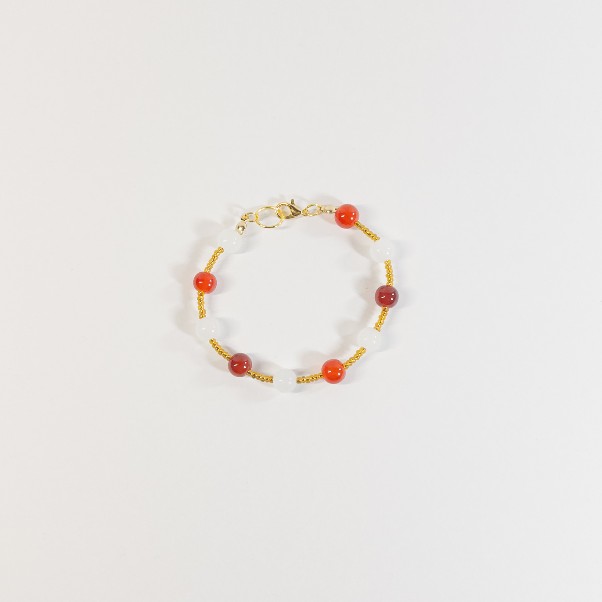 Red Beaded Bracelet