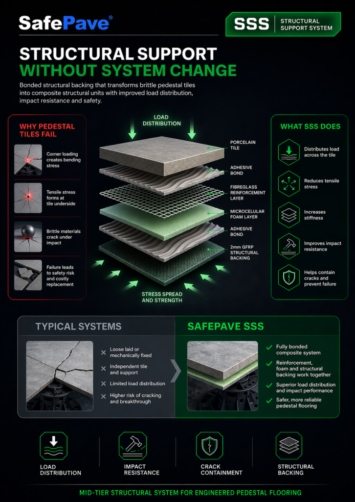 SafePave® - Structural Support for Stone (SSS-Stone)
