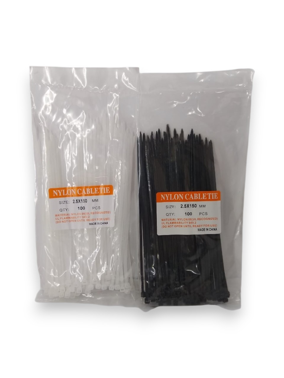 Sujetadores de cable de nylon