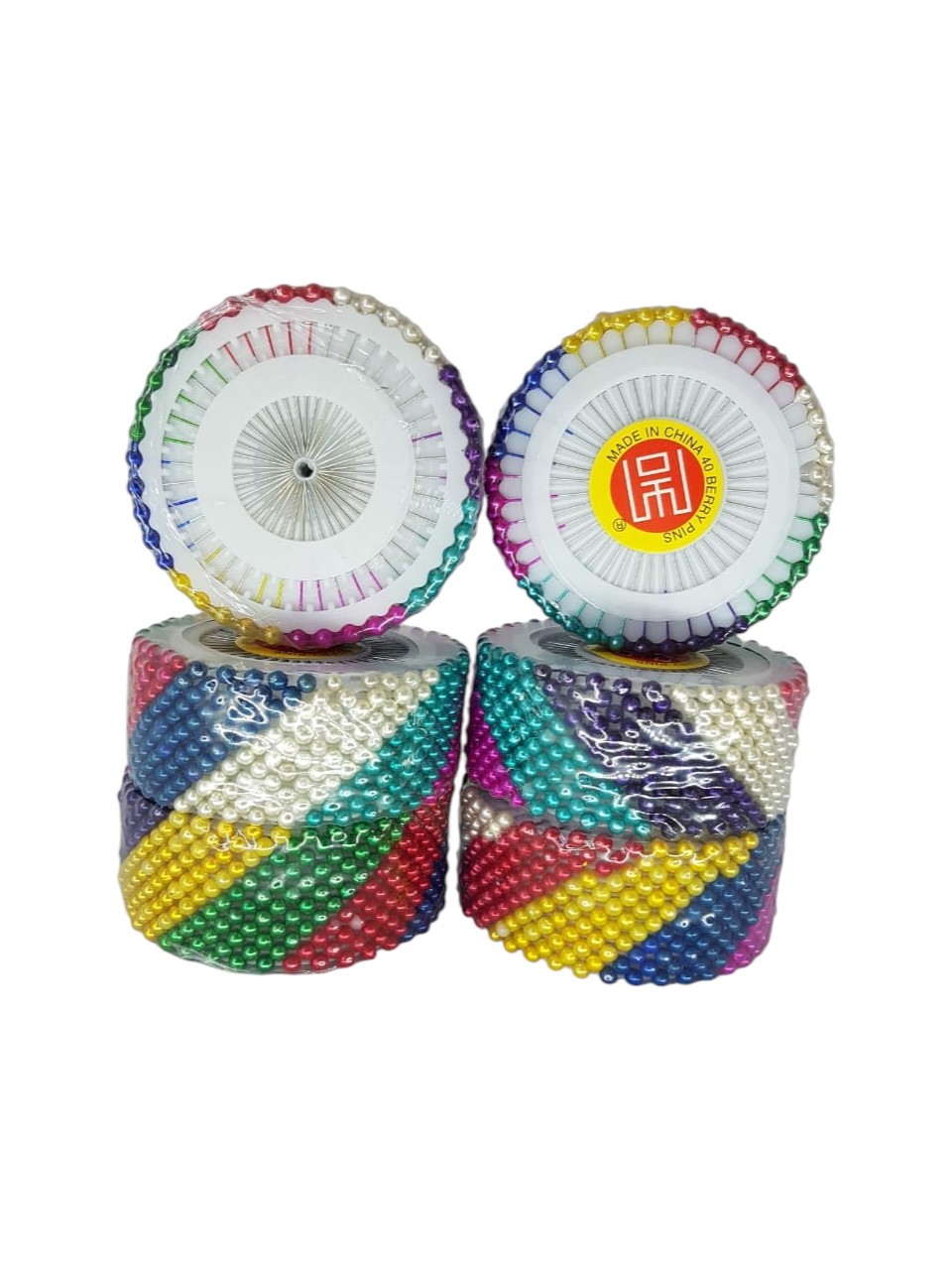Alfileteros de colores