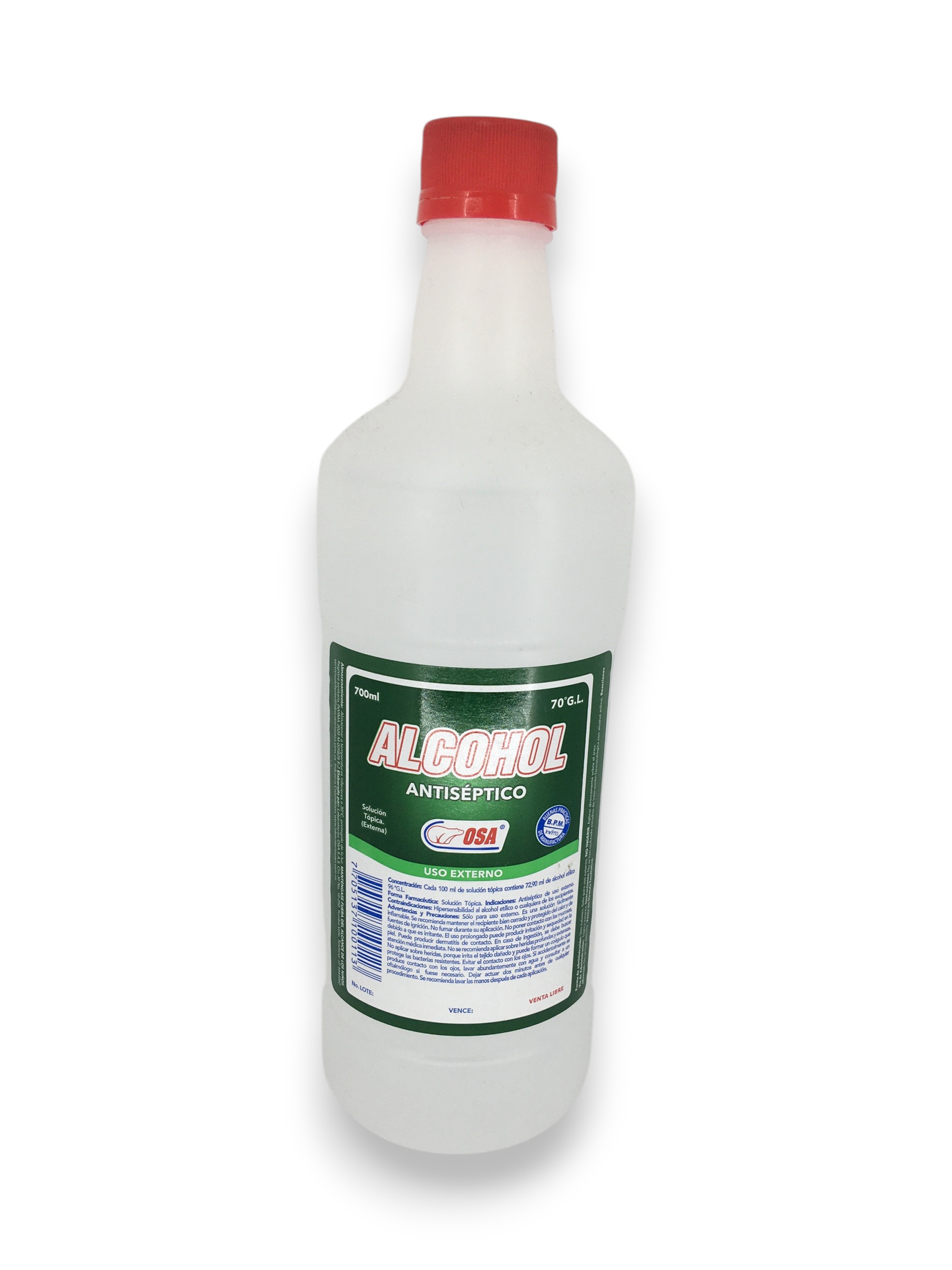 Alcohol antiséptico