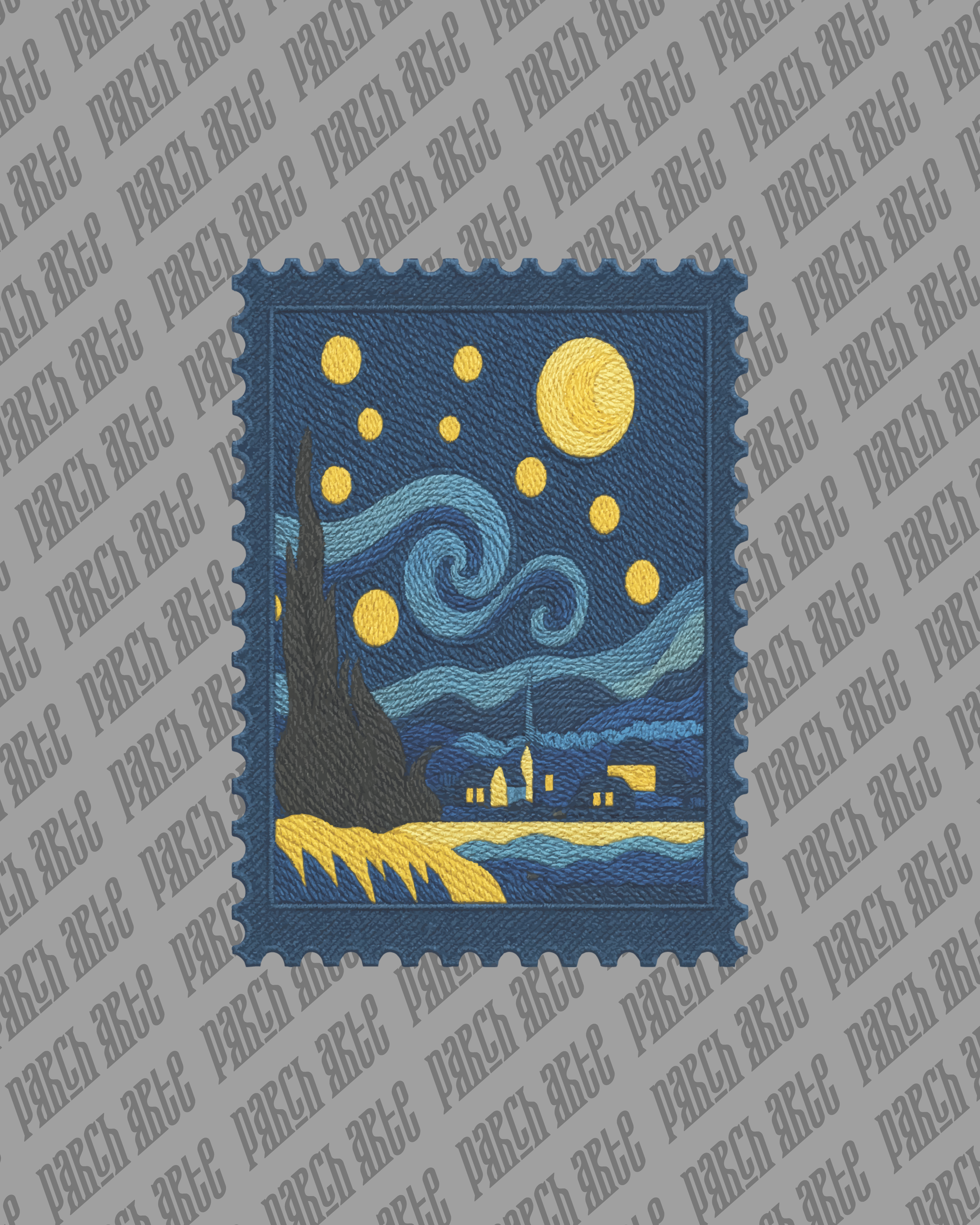 Sudadera Parcharte - La Nuit étoilée