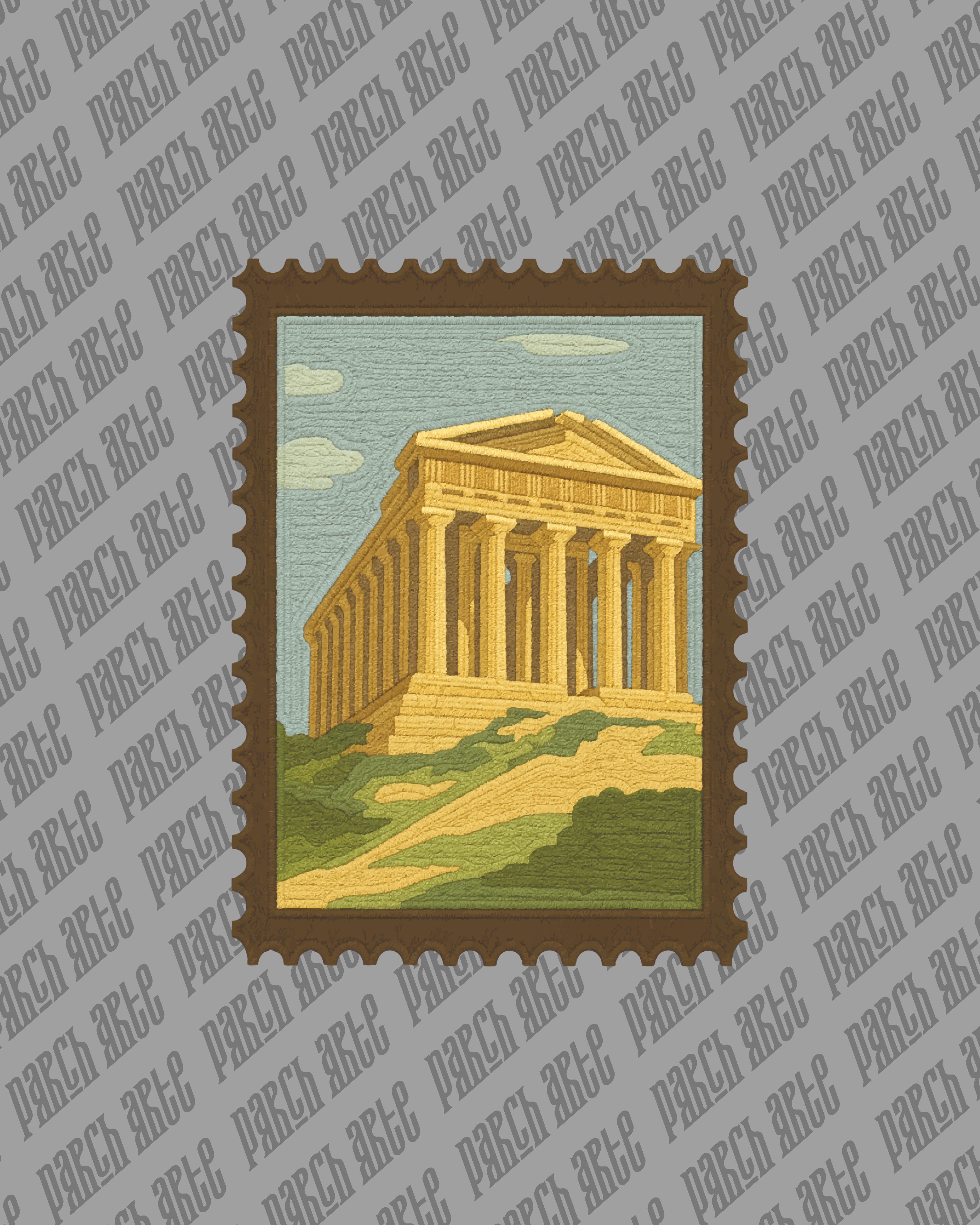 Sudadera Parcharte - Vue du Temple de la Concorde à Rome