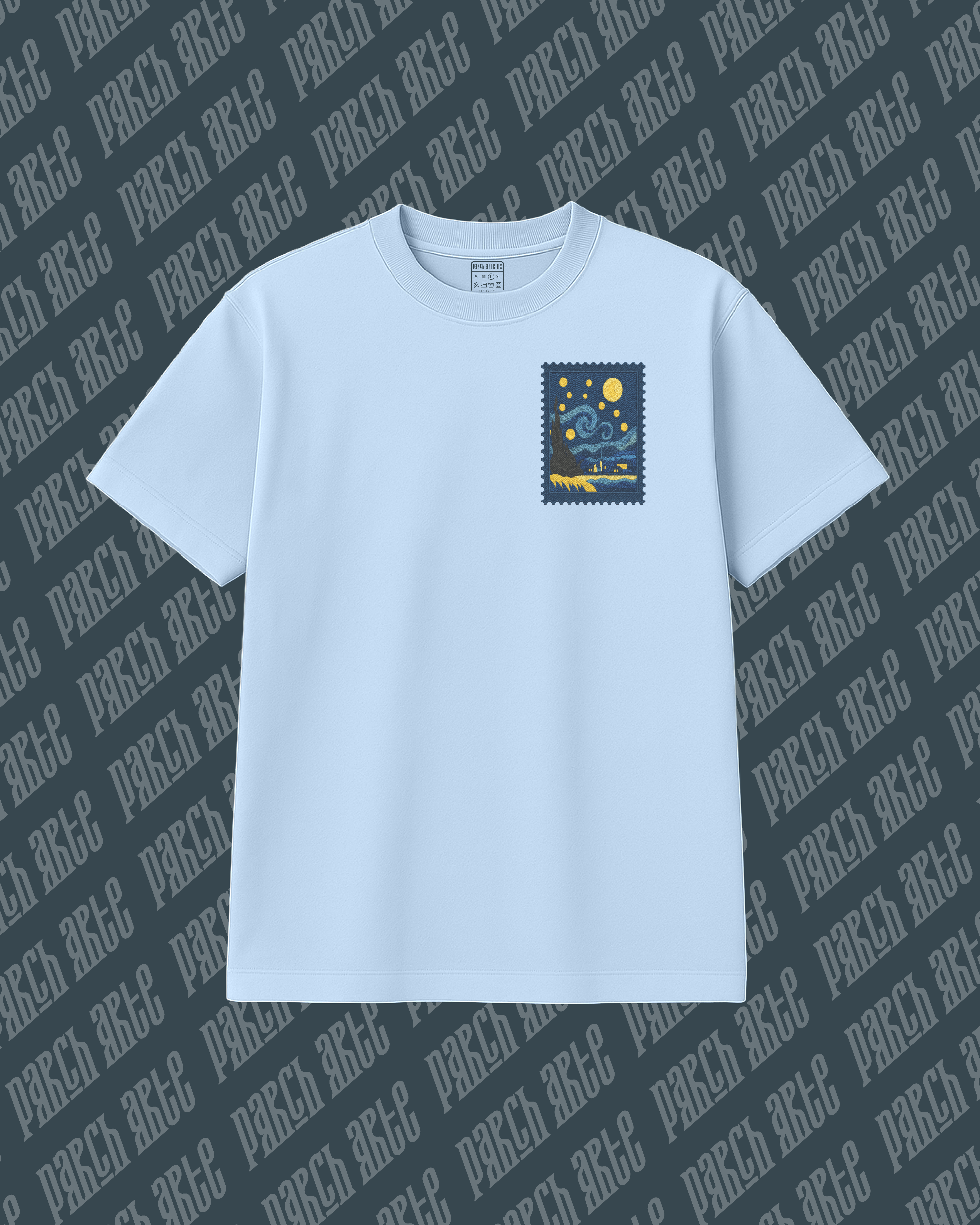 Playera Parcharte - La Nuit étoilée