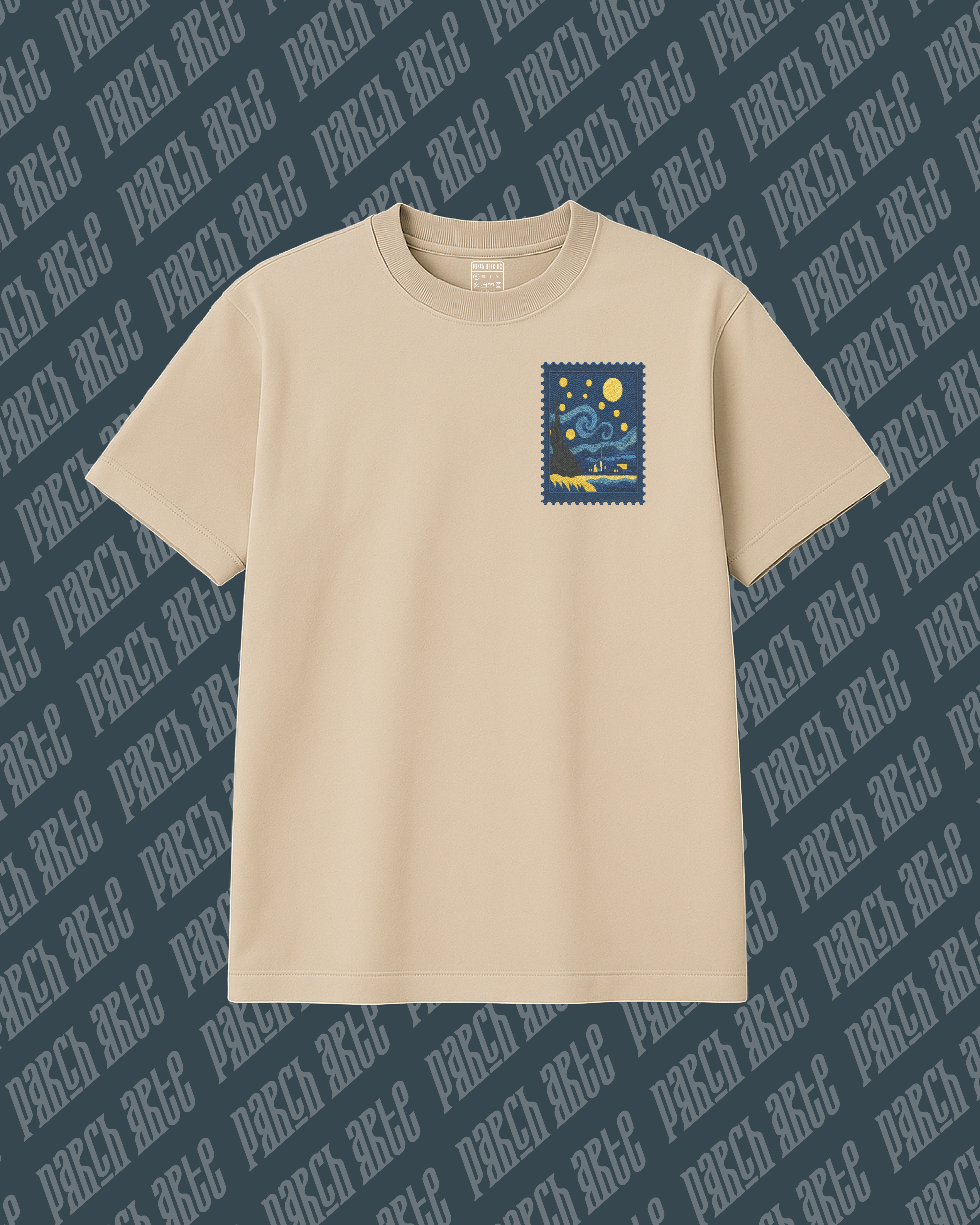 Playera Parcharte - La Nuit étoilée