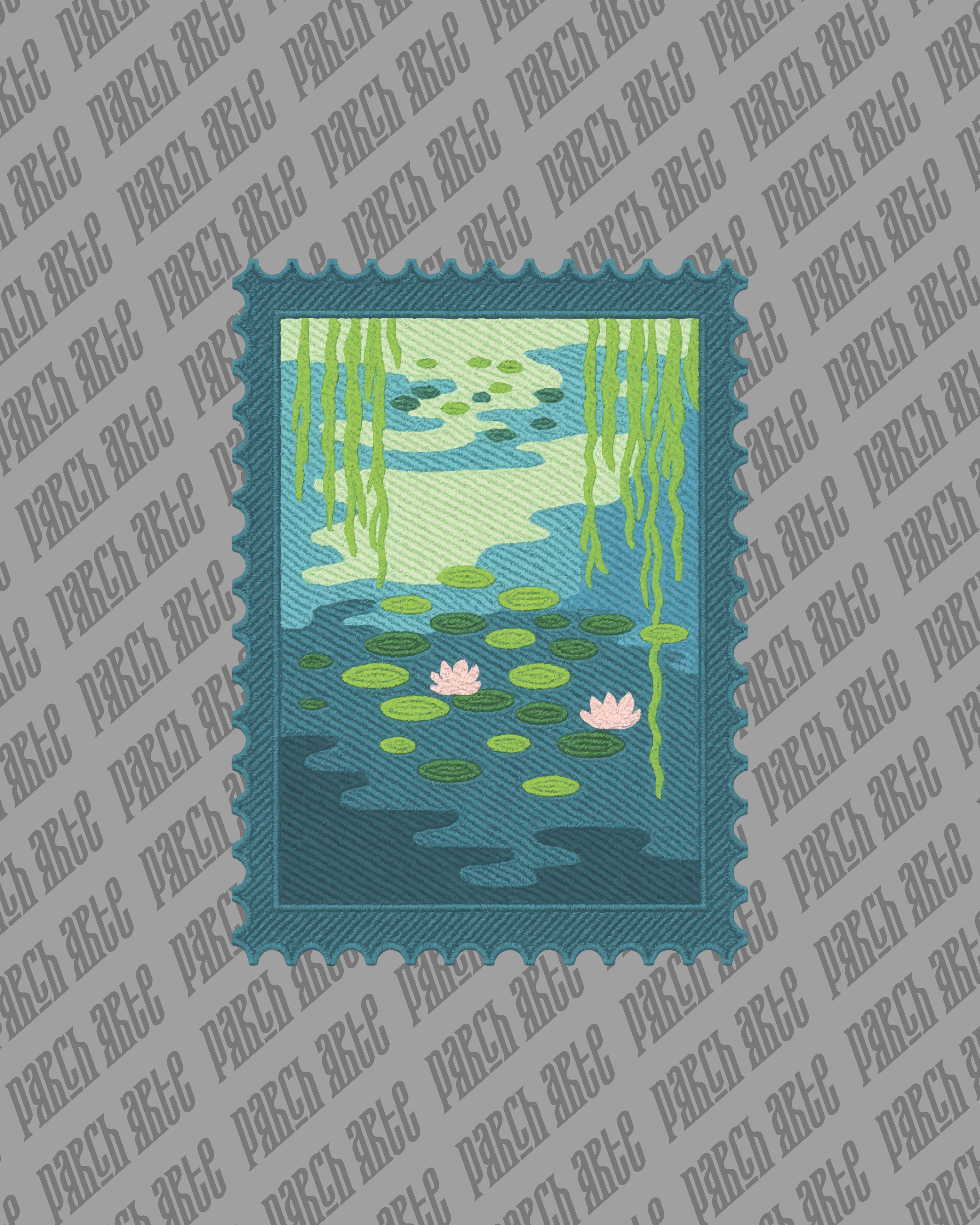 Sudadera Parcharte - Nymphéas