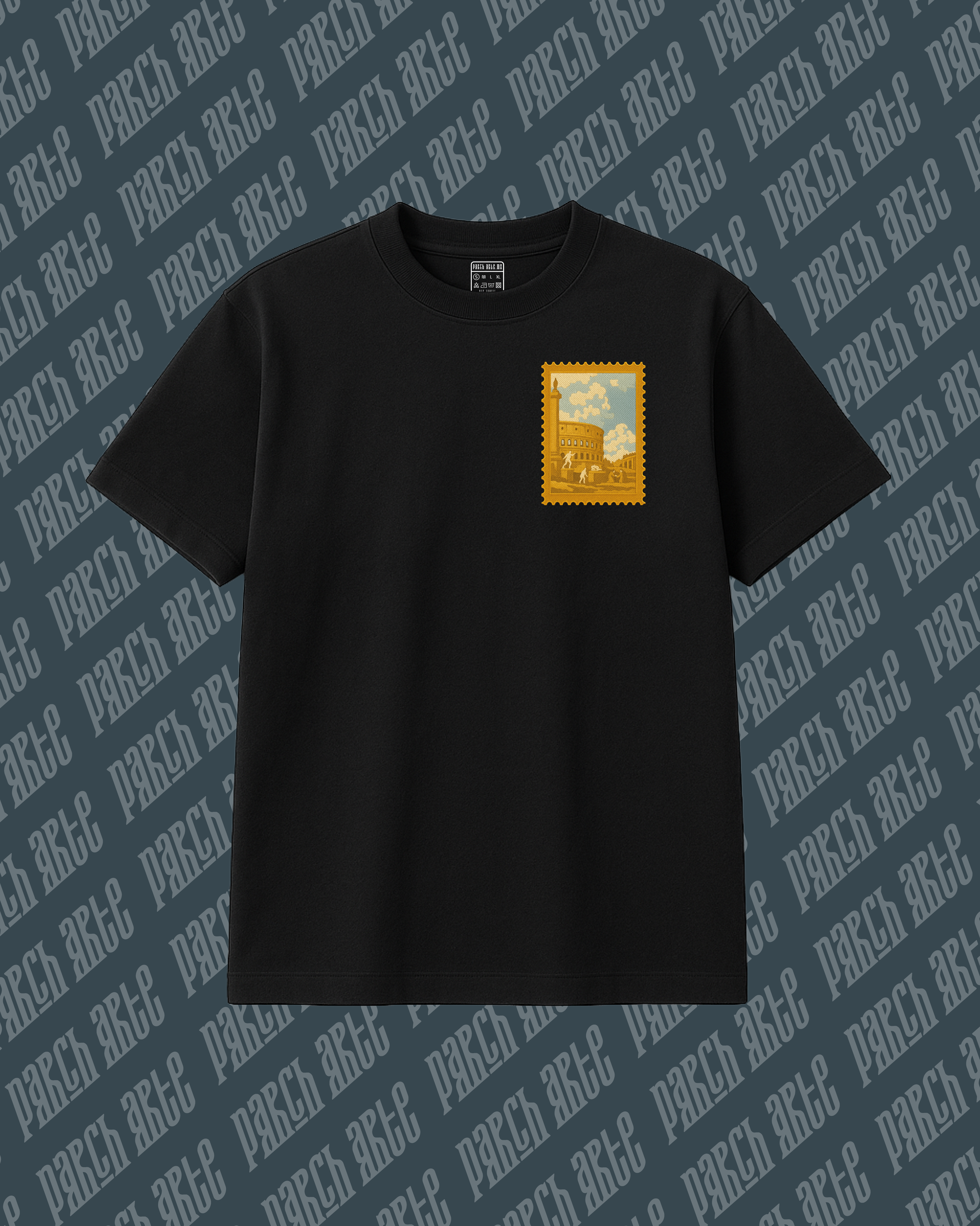 Playera Parcharte - Veduta del Colosseo e altri monumenti di Roma