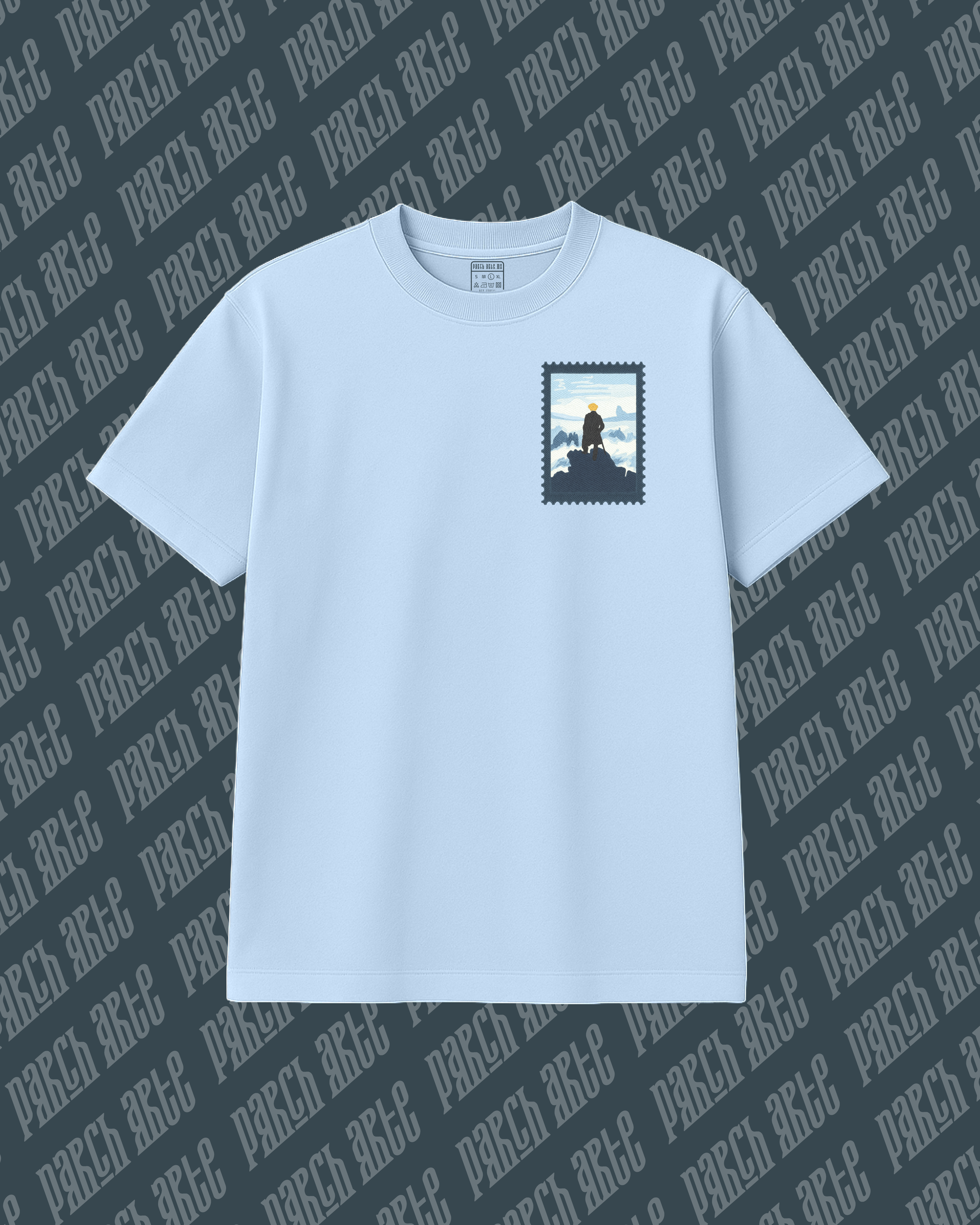 Playera Parcharte - Der Wanderer über dem Nebelmeer