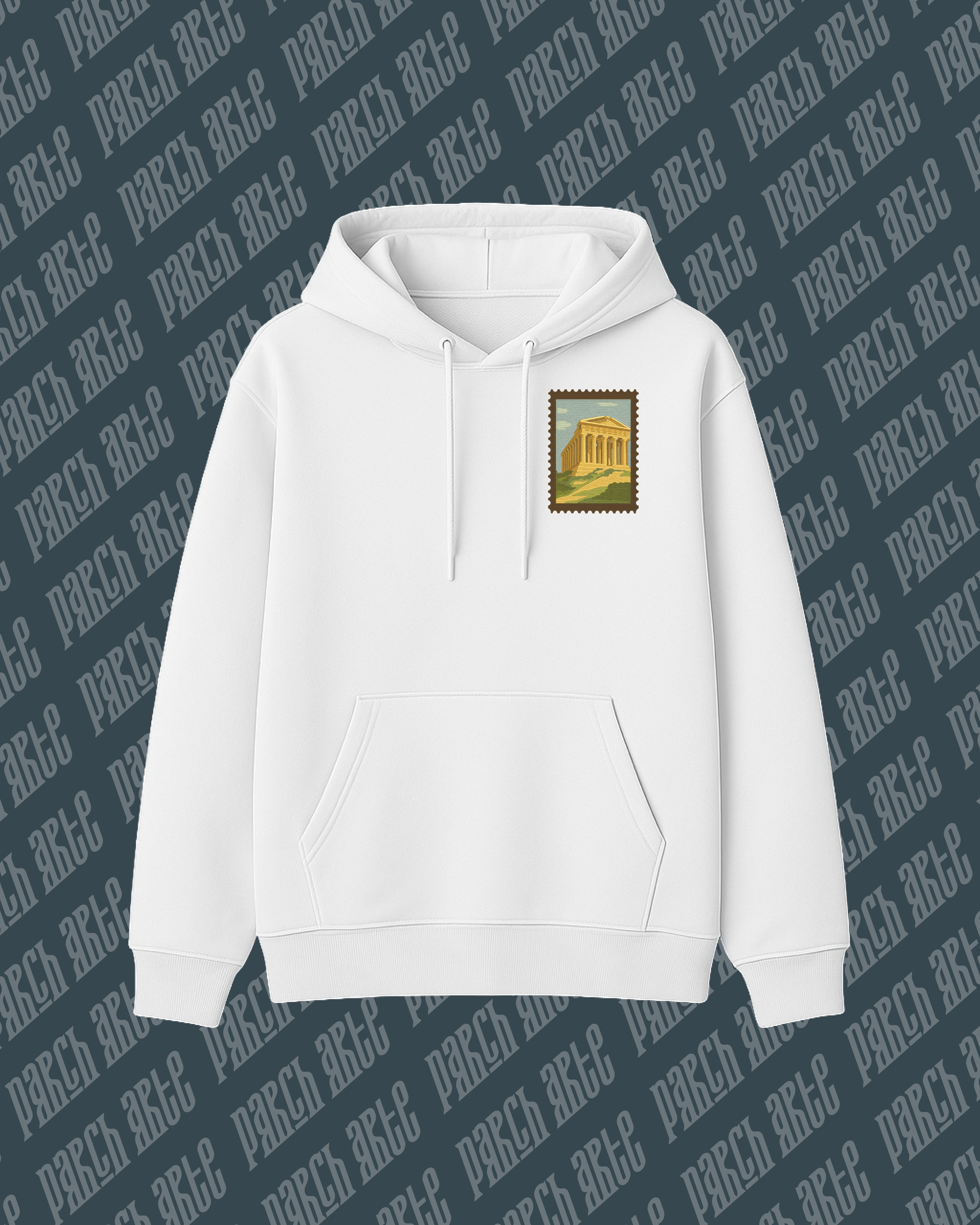 Sudadera Parcharte - Vue du Temple de la Concorde à Rome