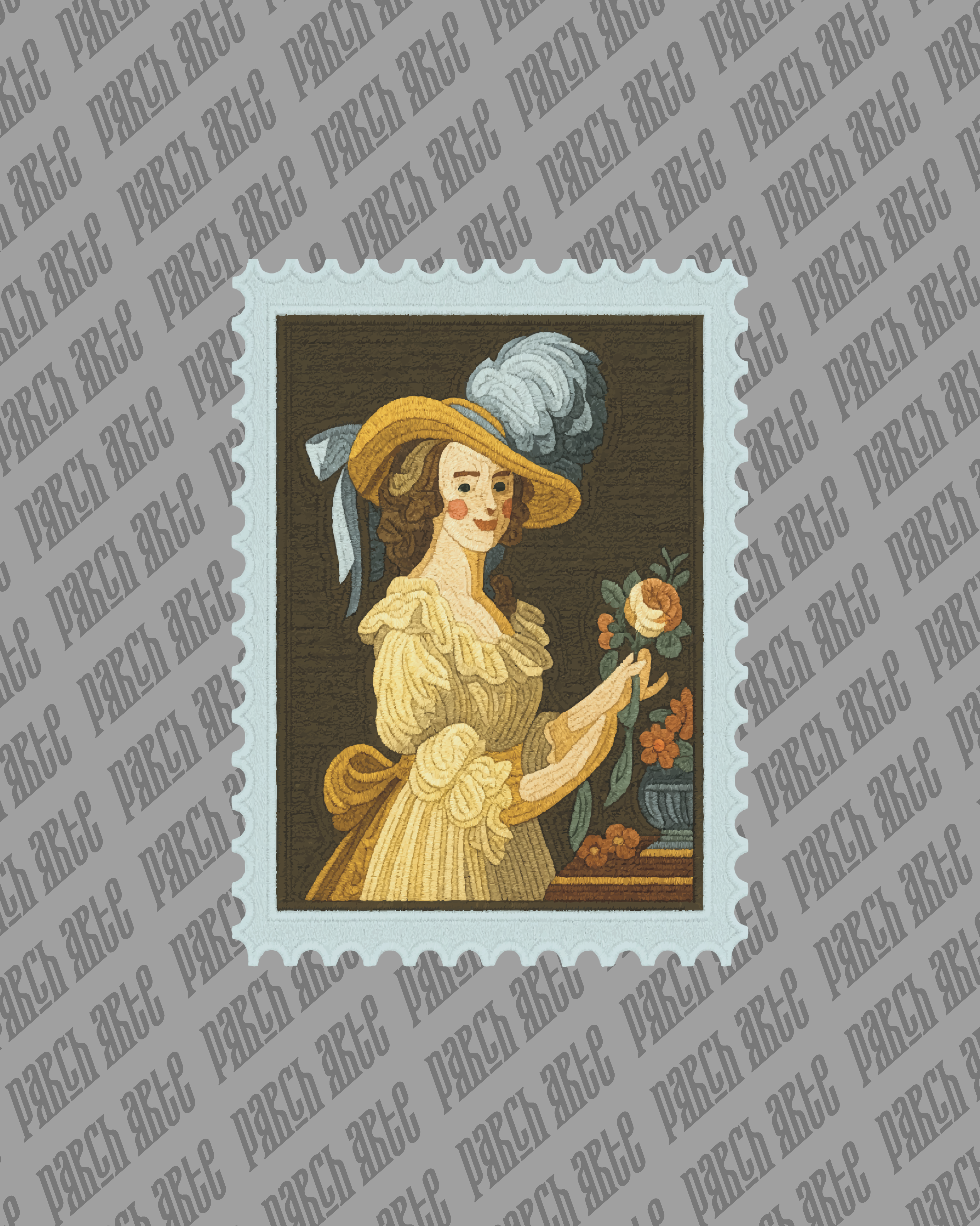 Sudadera Parcharte - Marie Antoinette en robe de mousseline