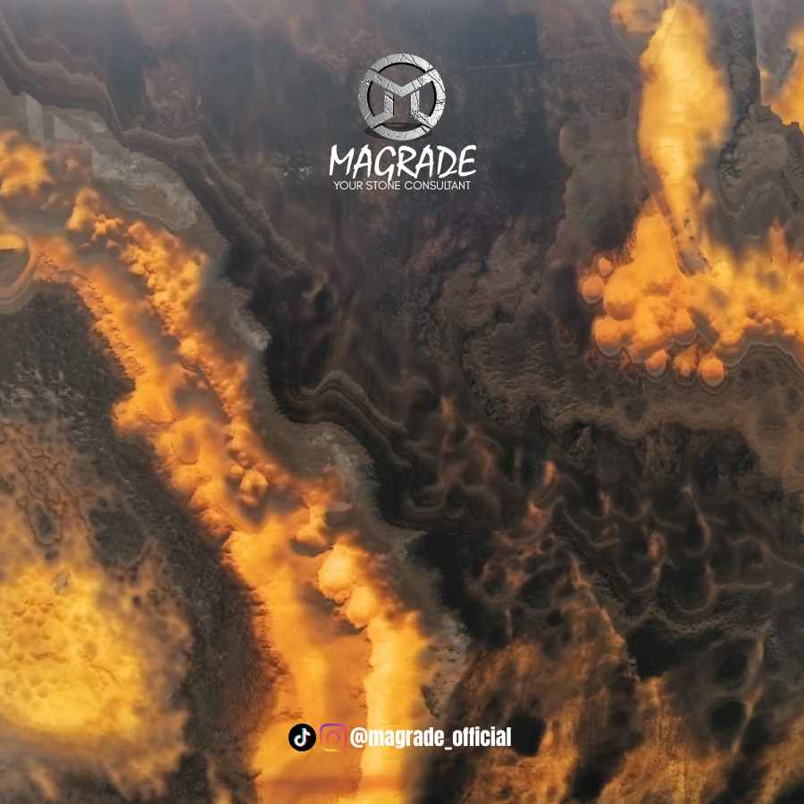 Onyx Orange Import – Exotic Backlit Stone