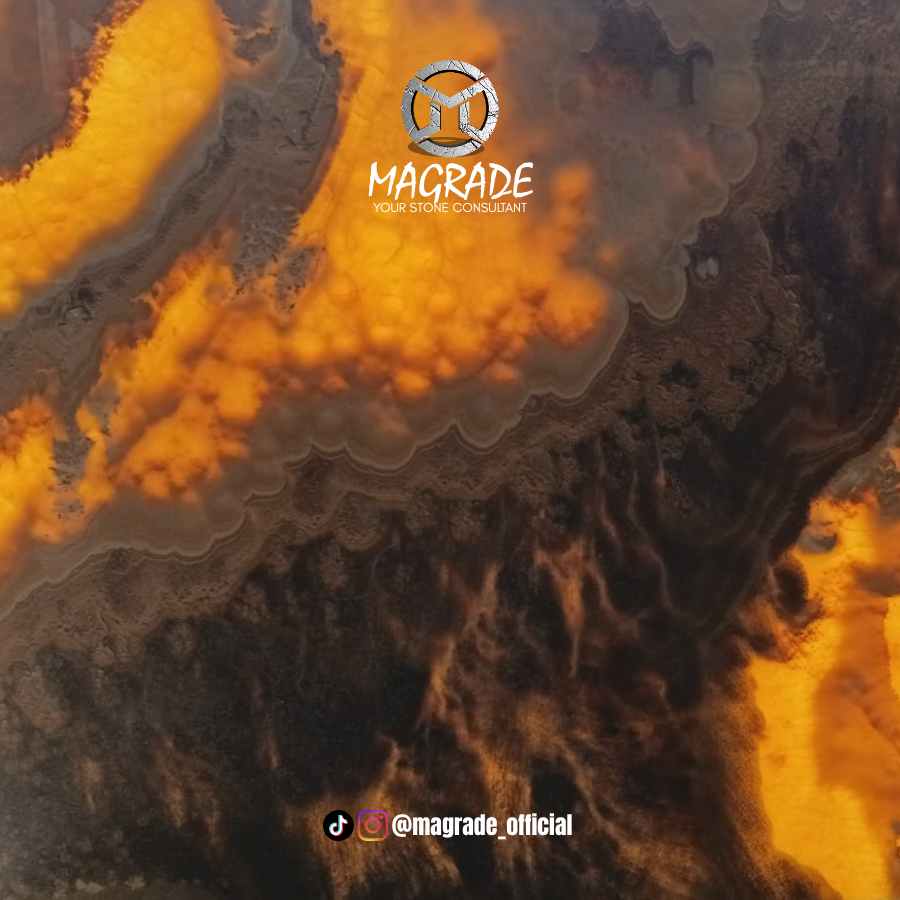 Onyx Orange Import – Exotic Backlit Stone